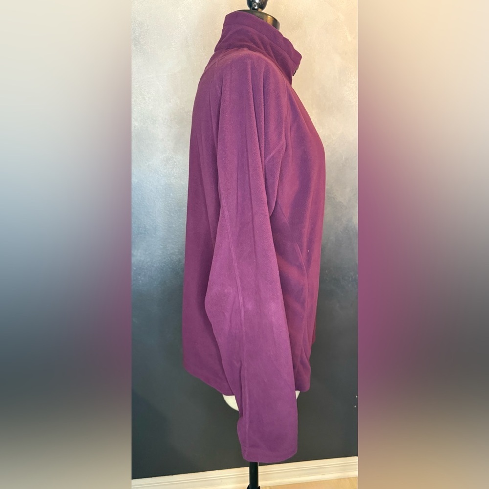Alpine Design Women’s Fleece Pullover – Size L – Purple - Picture 4 of 8